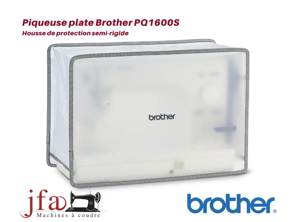 Piqueuse plate Brother PQ1600S - Garantie 5 ans