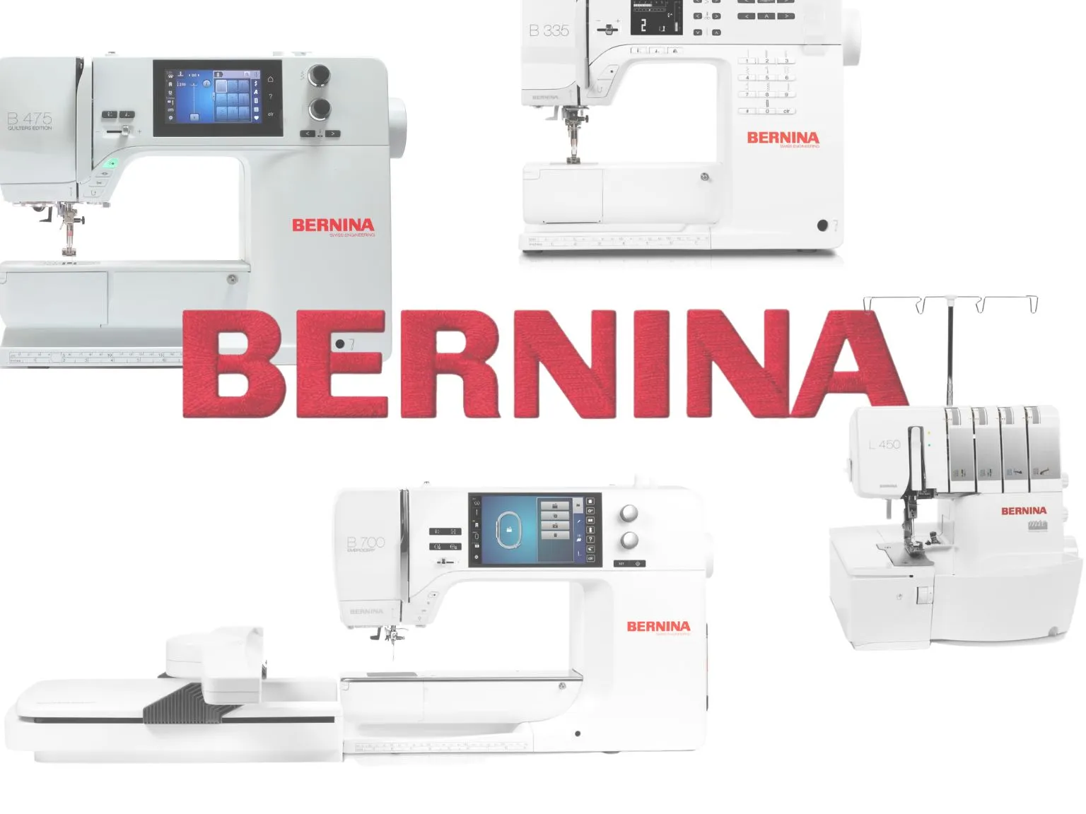 Marque Bernina chez Jumac Machines à Coudre