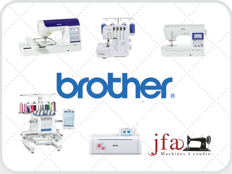 La marque Brother chez JFA Machines à Coudre