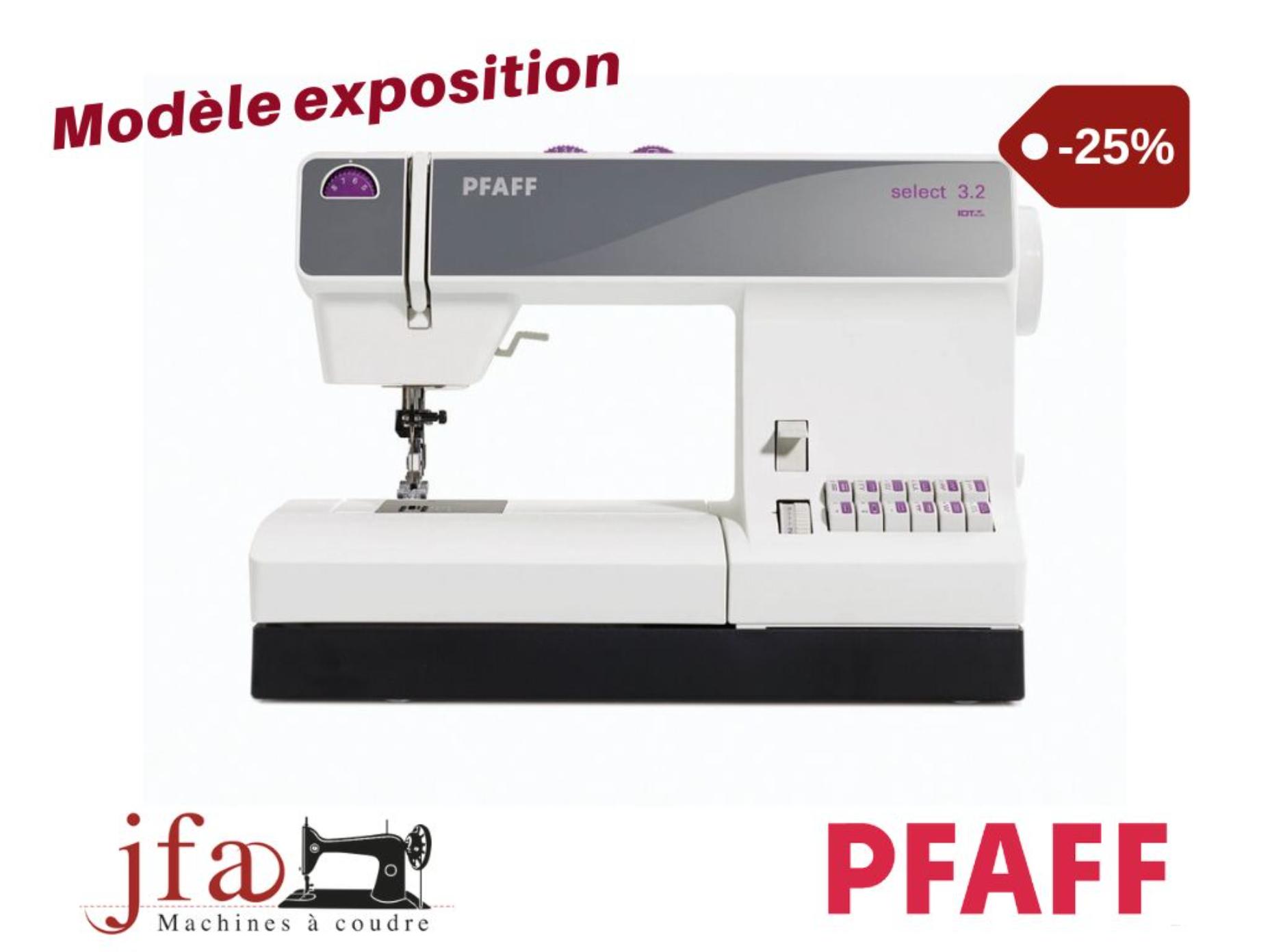 Machine à coudre Pfaff Select 3.2 - Modèle d'exposition