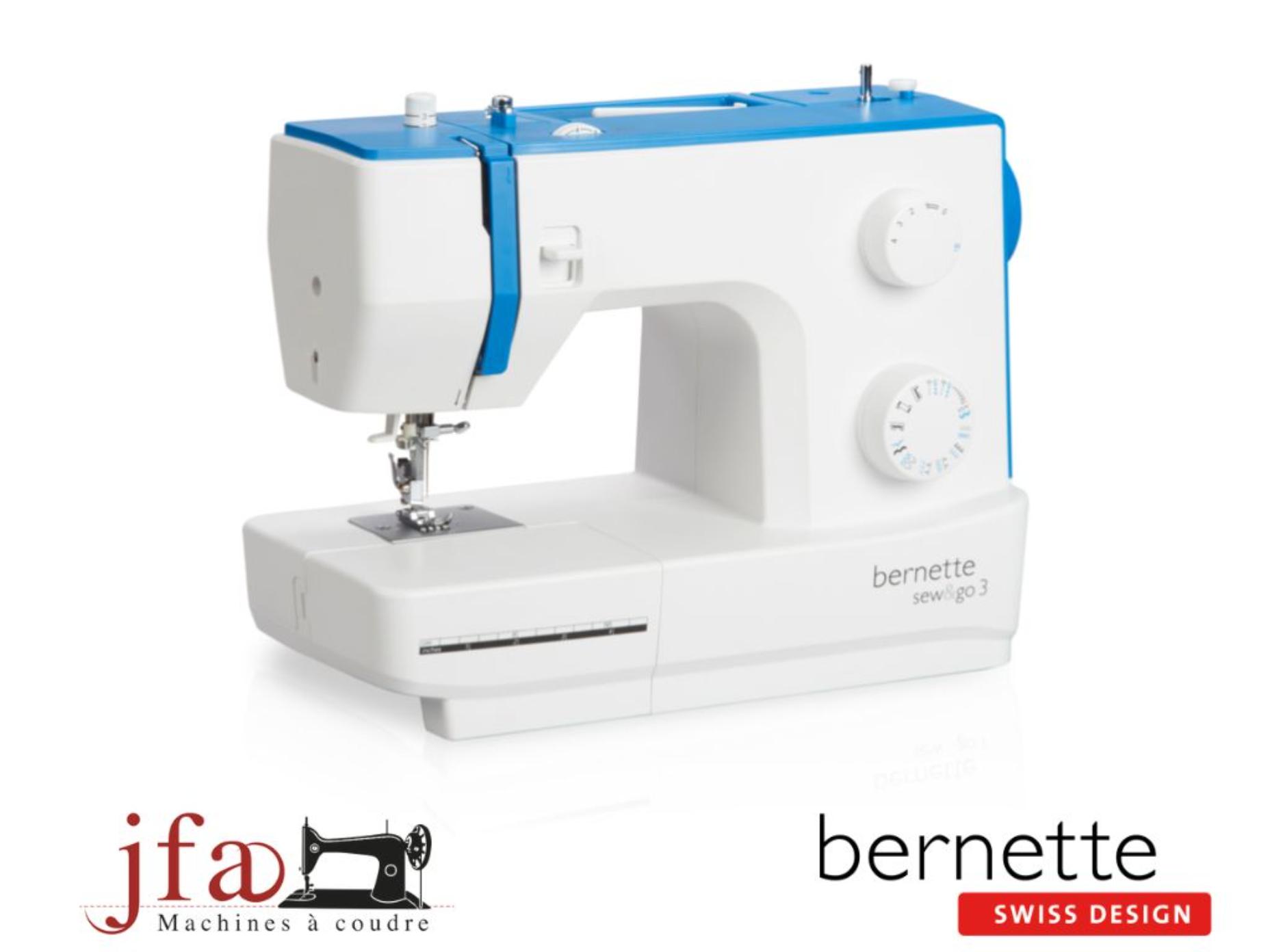 Machine à coudre Bernette Sew&Go 3 - Garantie 3 ans