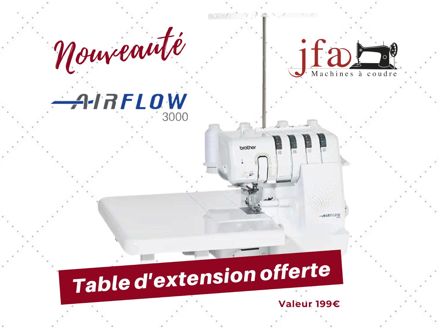 Surjeteuse Brother Airflow 3000 - Garantie 5 ans