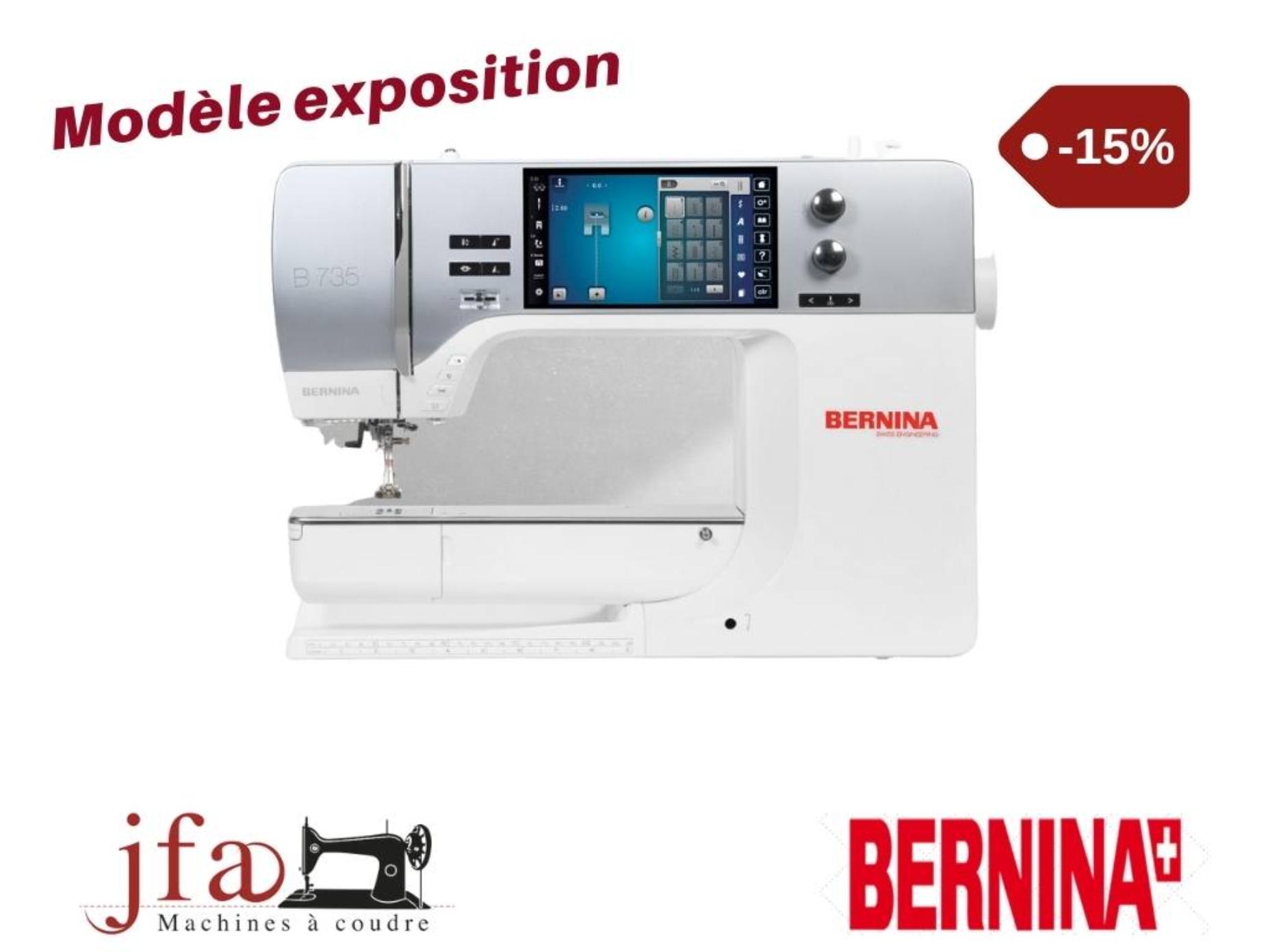 Machine à coudre Bernina 735 - Modèle d'exposition